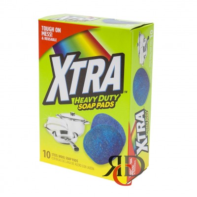 XTRA HEAVY DUTY SOAP PADS 10CT/ DISPLAY